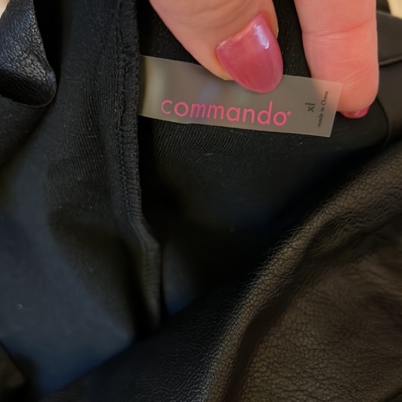 commando Faux Leather Square Neck Dress - Picture 7 of 8